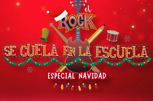 obra de teatro escolar y concierto infantil de el rock se cuela en la escuela